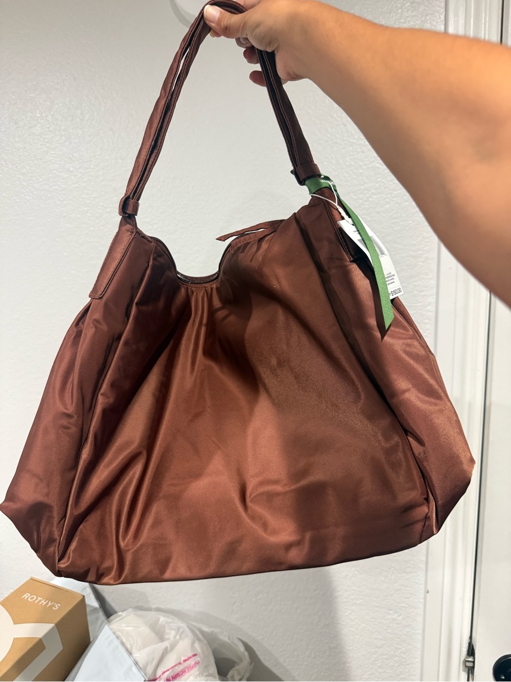 Brown Shoulder Tote Bag - Vera Bradley Hobo Bag NWT